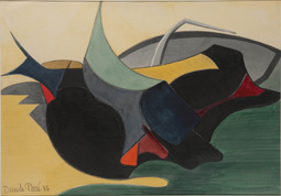 Sans titre, aquarelle, 1977.